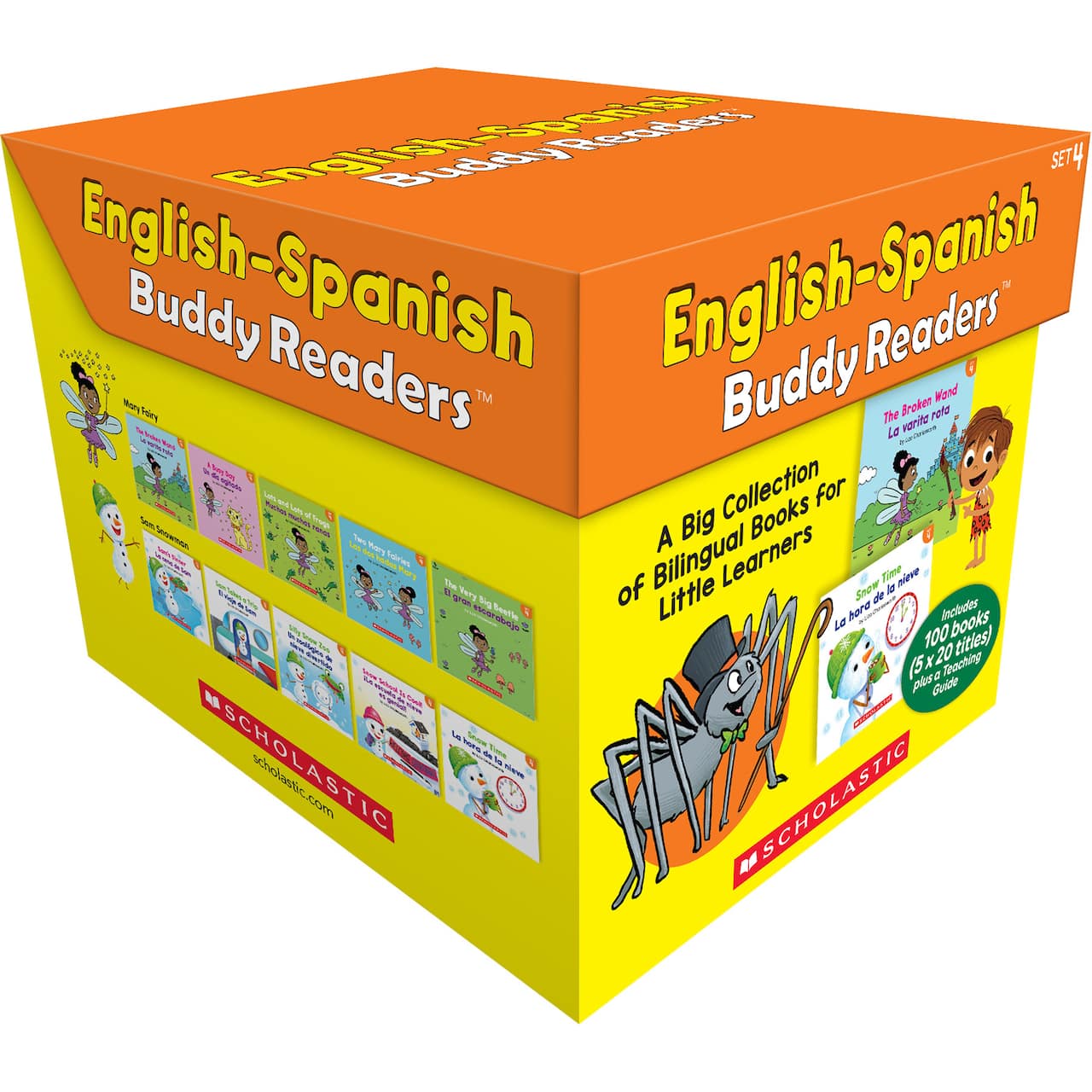 Scholastic Teaching Solutions English-Spanish Buddy Readers Multi-Copy Set 4
